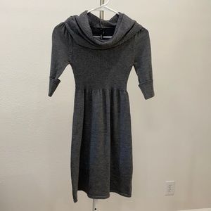 Cowl Neck Short Sleeve Dress